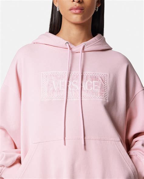 versace hoodie womens|versace barocco hoodie.